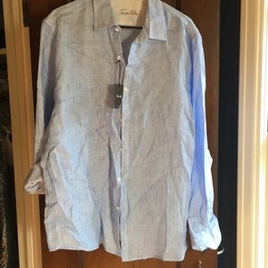 Linen Tasso Elba button down shirt